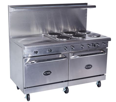 restaurant grade electric stove